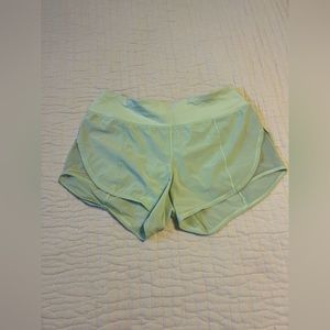 mint lulu shorts